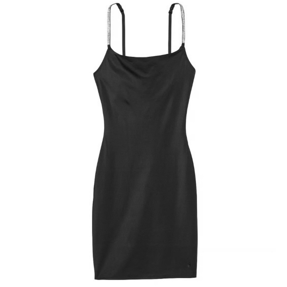 New! Victoria's Secret Shine Strap Smoothing Slip Dress Size Xs 45835